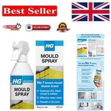 HG Mould Spray 500ml Effective Spray & Mildew Cleaner Removes Mouldy Stains UK 19.36 per litre