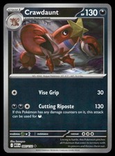 Crawdaunt 085/132 Mega Evoluzione Carta Pokemon Reverse Holo
