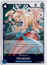 NM-Mint, English One Piece Shirahoshi - OP14-047 - R - Foil The Azure Sea's