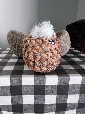 Crochet Amigurumi Hatching Chick Handmade by Petunias Plushie Patch, New