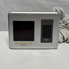 Biddeford TC15B2 Electric Blanket Control Controller 4 Prong Silver