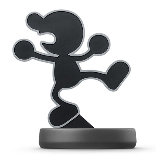 Nintendo Mr. Game & Watch Amiibo (Super Smash Bros. Collection) For Wii U Black - Picture 1 of 4