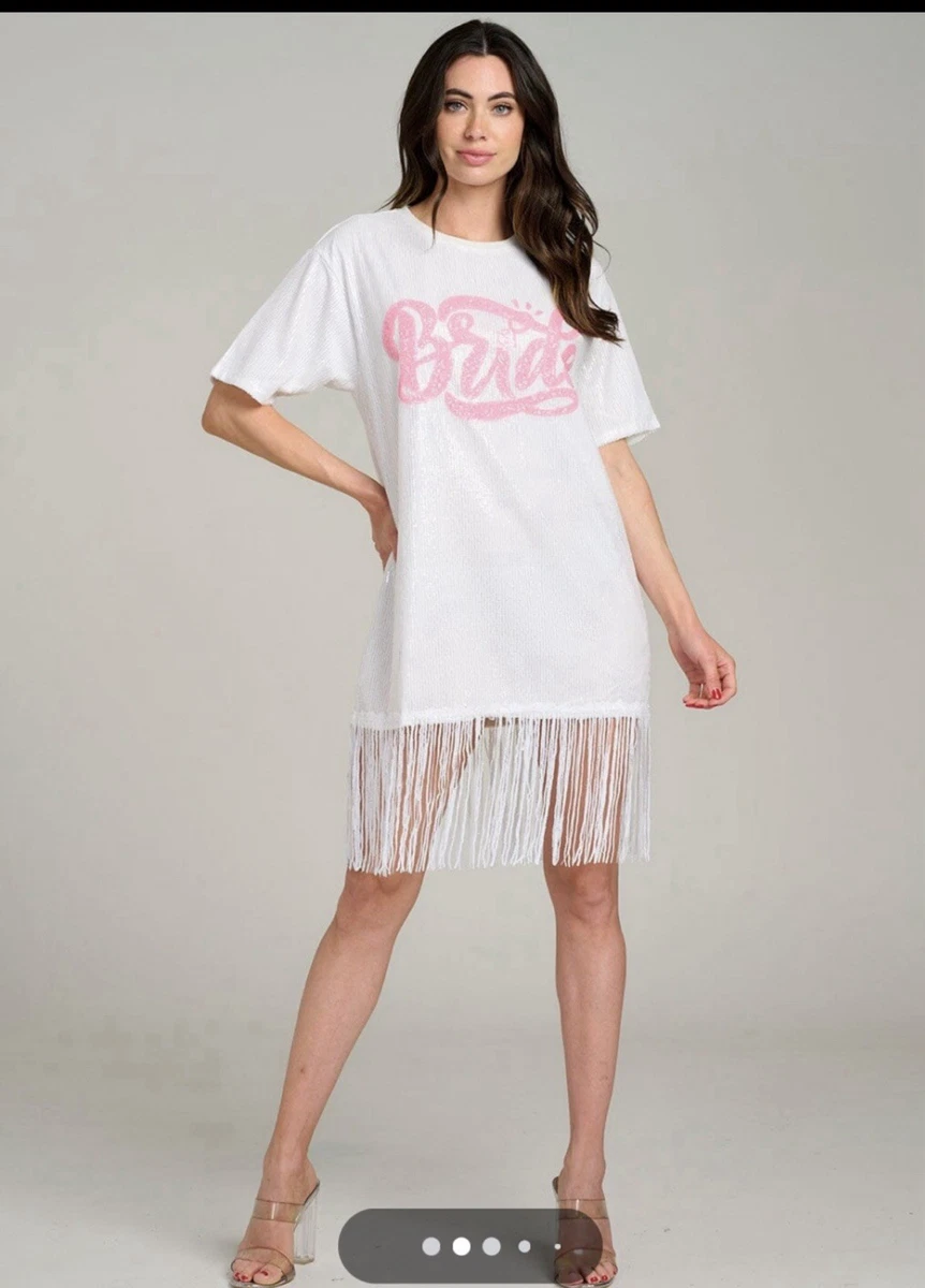 White T-Shirts Dresses for Women for sale | eBay