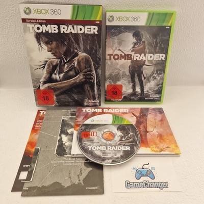Tomb Raider Survival Edition - Xbox 360 - PAL Deutsch - OVP - Anleitung