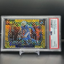Jameson Williams 2022 Select Field Level Gold  #’d/10 RC PSA 10 Detroit Lions 🔥