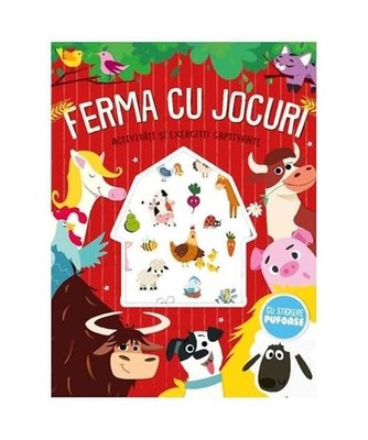 Ferma Cu Jocuri. Cu Stickere Pufoase