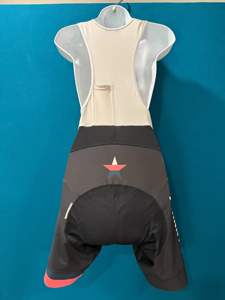 Giordana Mellow Johnny's Cycling Bib Shorts Women's Size Small Black/White - Image 2 of 4