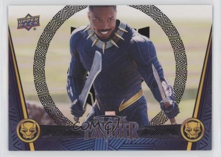2018 Upper Deck Marvel Black Panther Black 47/149 Killmonger's New Suit #83 0x29