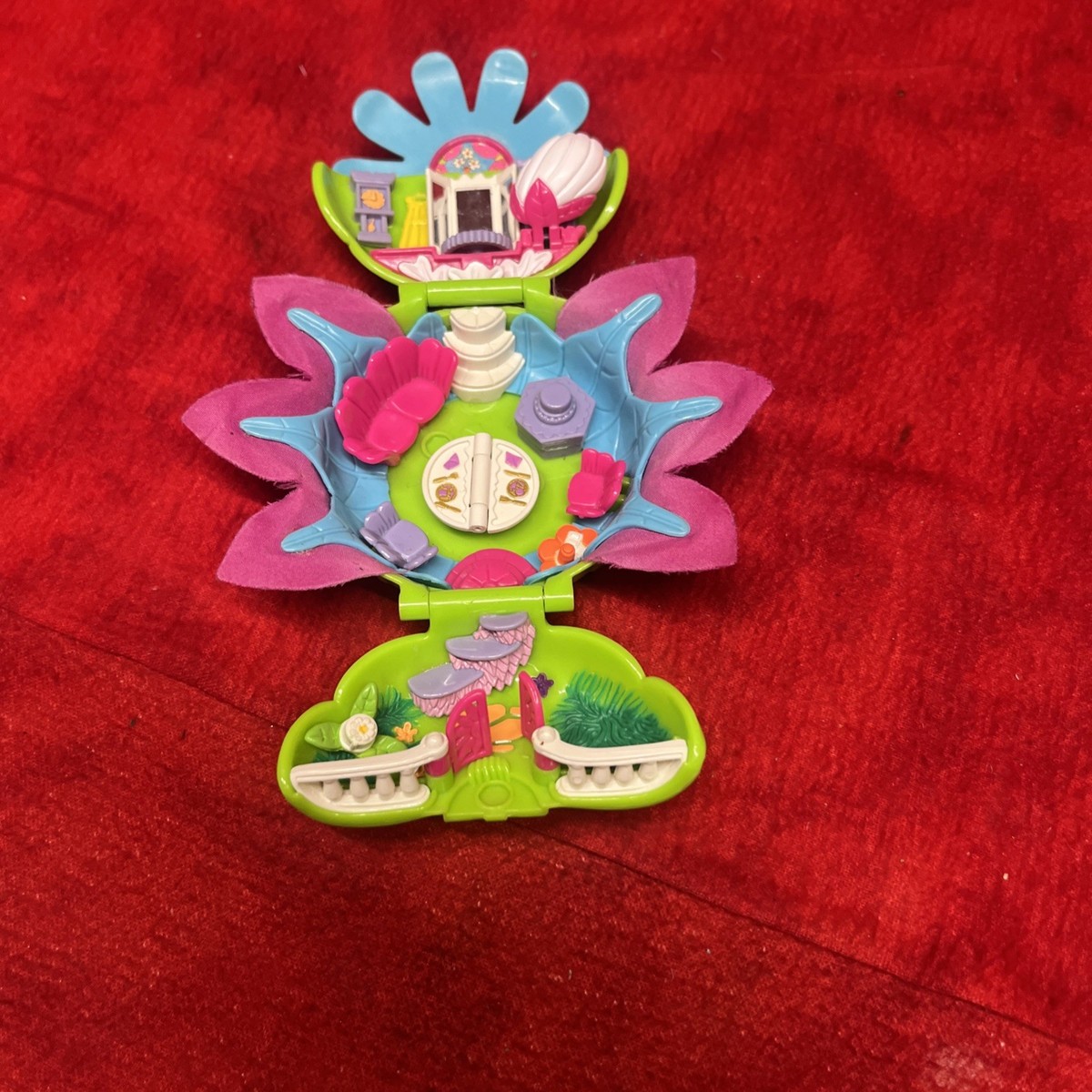 VINTAGE POLLY POCKET TOTALLY FLOWERS 1997 Bluebird - Collection