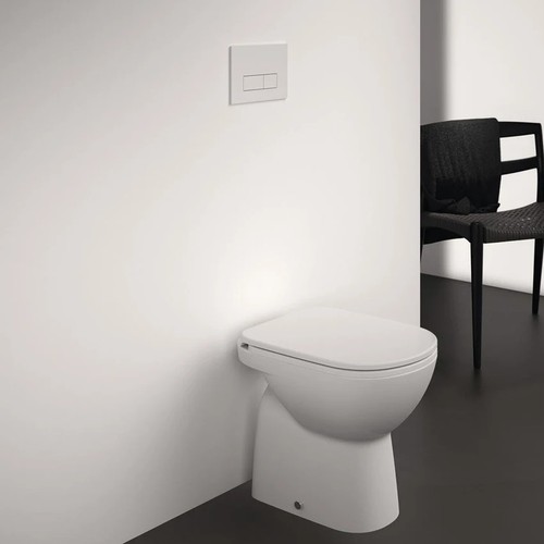SEDILE IDEAL STANDARD I.LIFE A PER VASI PAVIMENTO NO FILOMURO BIANCO - Picture 3 of 3