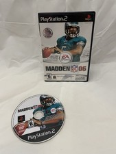 Madden NFL 06 PS2 Sony PlayStation 2 Complete Case & Disc EA Sports