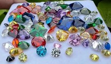 50 Ct Mix Cut Multicolor Certified Natural Cambodian Zircon Lot Loose Gemstone