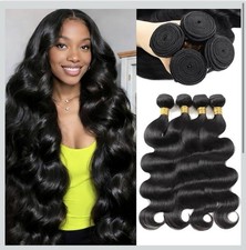 12A Human Hair Bundles 18 20 22 24 Inch Body Wave Bundles Human Hair 100 