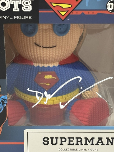 Dean Cain Superman Signed Autographed Handmade by Robots Figure #048 SWAU Holo - Picture 2 of 6
