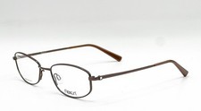 NEW FLEXON EARTHA 210 SHINY BROWN AUTHENTIC EYEGLASSES 51-18
