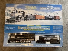 Bachmann Big Haulers Rocky Mountain Express G-Scale Train Set. Read.