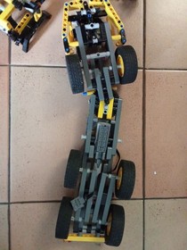 LEGO TECHNIC 8264 BOX - DUMP TRUCK / POWER FUNCTIONS - NOTICES + STICKERS