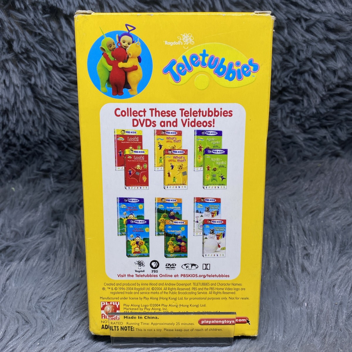 Teletubbies: It's Time to Hear The Horns! VHS Tape 2004 Cartoon