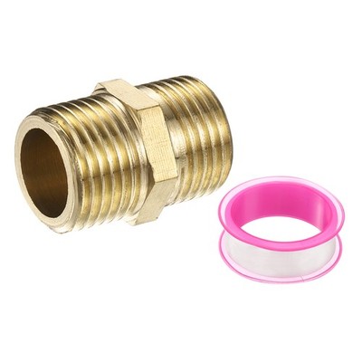 Messing Rohrverbinder 1/2'' BSP für Adapter 1/2'' BSP