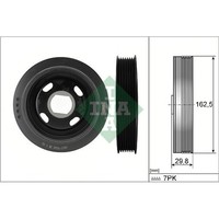 INA 544 0179 10 Riemenscheibe Kurbelwelle FüR Opel Renault Megane Talisman J9