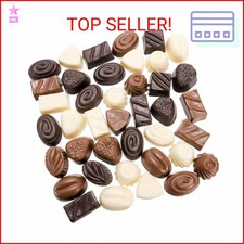 Cididu 40 Pcs Fake Chocolate, Faux Candy Artificial for DIY Crafts, Chocolate De
