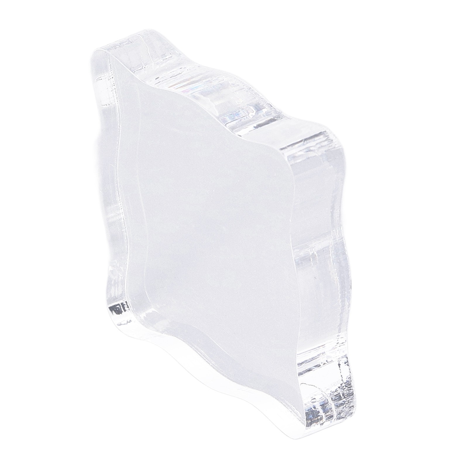 Acrylic Stamp Block Acrylic Handle Curved Stamp Rubber Stamp DIY(TL005)