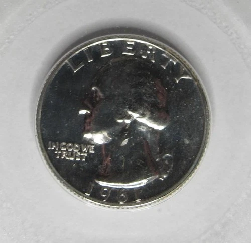 1961 U.S. Quarter Dollar * Washington * Proof * High Grade * No Reserve