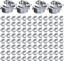 12pcs 1/2inch Clamp Type Cable Connectors For Metallic Conduit Protect Cables Si