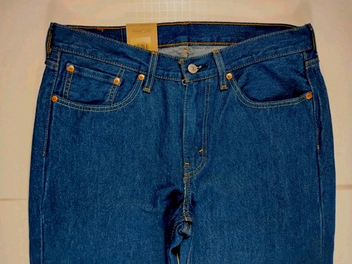 Jeans LEVI'S Flex-NUEVOS CON ETIQUETAS-Para hombres 514 Rectos 100% Algodón Denim Azul-Talla 32x32 - Imagen 2 de 15