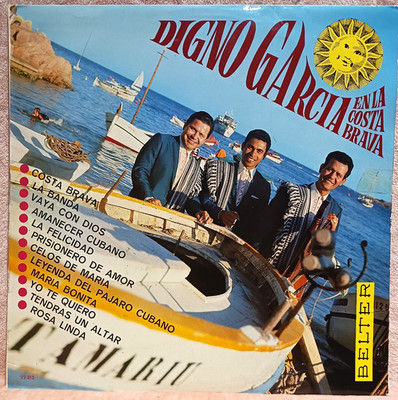 Digno Garcia En La Costa Brava vinyl lp Belter 22.212 Spain