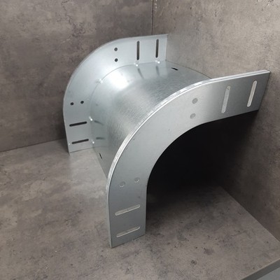 Fallstück 90° für Kabelrinne 2000x300x60 Kabeltrasse Metalkanal Kabelbahn KOPOS