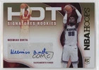 2021 Panini NBA Hoops Hot Signatures Rookies Neemias Queta #HSR-NQ Auto RC 0d6s