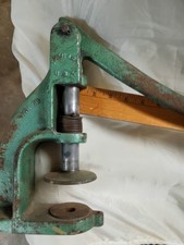Vintage Handy Junior Button Press Machine   Handy Button Co. Chicago USA   Works