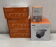 Alarm.com Pro (LOT) - 3 Bullet Cameras & 1 PoE to Wi-Fi Bridge & 1 Turret Camera
