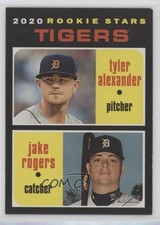 2020 Topps Heritage Rookie Stars Tyler Alexander Jake Rogers #39 0y9k