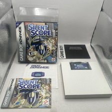 Silent Scope Nintendo Gameboy Advance Game GBA Complete CIB Manual Reg Card