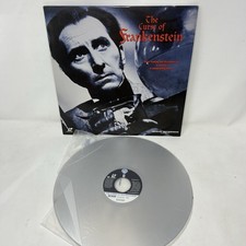 The Curse of Frankenstein Widescreen Laserdisc LD Peter Cushing