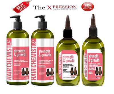 Hair Chemist Batana Oil Growth & Strength Shampoo Conditioner Next Day UK