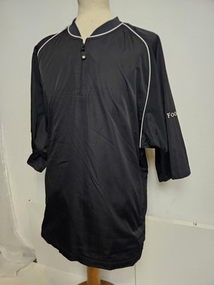 Footjoy Pullover Performance Golfpullover 1/4 Zip Pro Winddicht Pro Smock UK XL 
