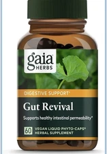 Gaia Herbs Gut Revival - Herbal Digestive Supplement to Support Gut Health - ...