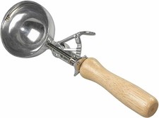 Tala Pull Handle Food Scoop, Traditional Style with Wooden Handle, Perfect for