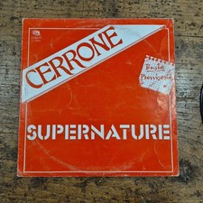 LP Cerrone - Supernature F 50431 Disco Funk Soul Made In Italy