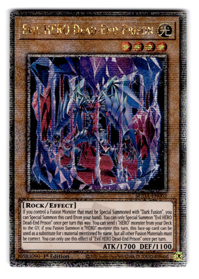 YUGIOH BÖSER HELD SACKGASSE GEFÄNGNIS QUARTER CENTURY SECRET NEAR MINT SUDA-DE002