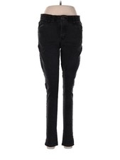 Wit  Wisdom Women Black Casual Pants 6