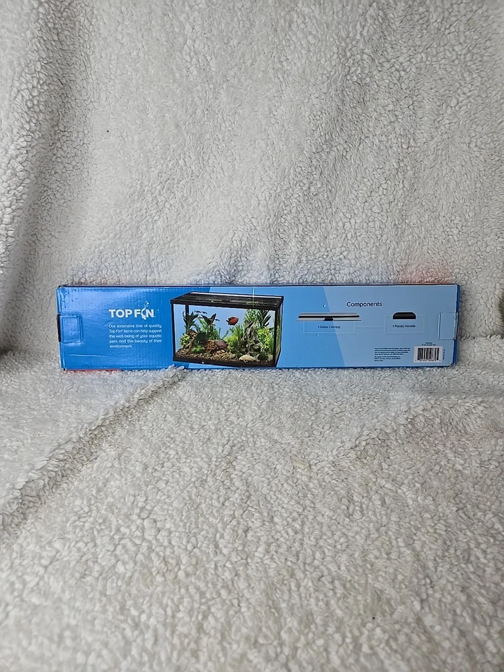 NEW Top Fin Aquarium Hinged Glass Top 20 x 10 Inches - Image 4 of 4