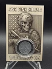 .999 Fine Silver 1/10 oz Round Bullion Tactical Chase Series