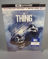 The Thing 4K UHD  Blu-Ray Limited Steelbook Best Buy Exclusive Brand NEW