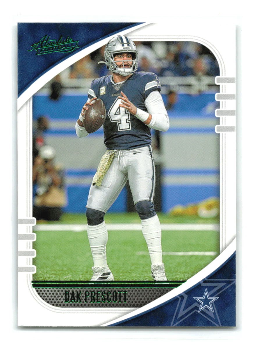 Dak Prescott - 2020 Panini Absolute #52 Green - Dallas Cowboys