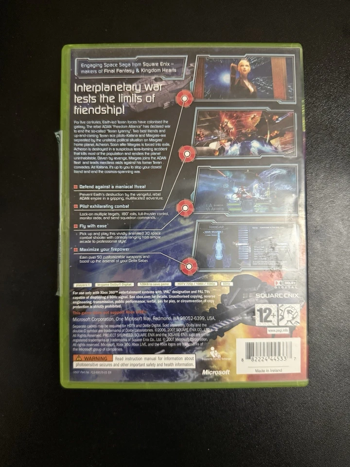 Project Sylpheed (Microsoft Xbox 360, 2007) XBOX 360 | PAL EU Version | TESTED - Image 2 of 4