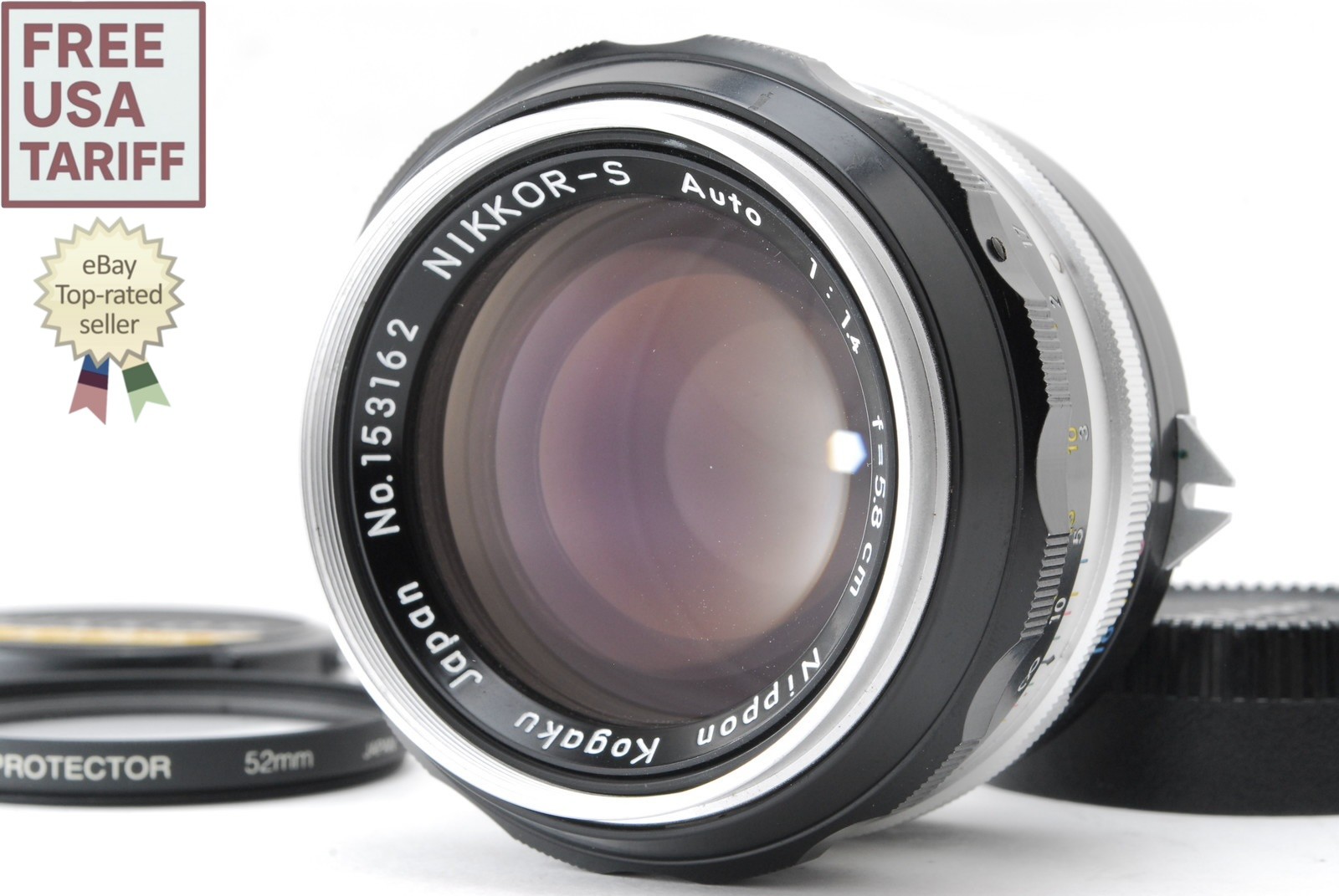 Nikon Nikkor-S Auto 58mm F/1.4